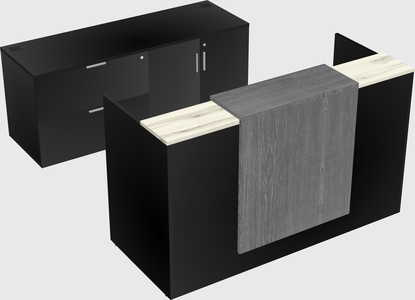 Modular reception desk