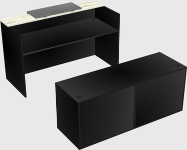 Modular reception desk