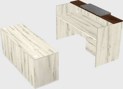 Modular reception desk