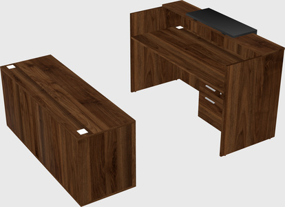 Modular reception desk
