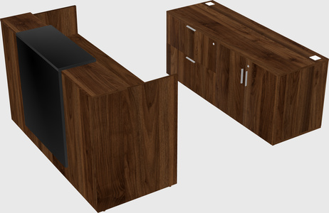Modular reception desk