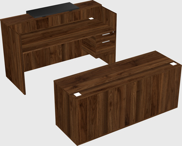 Modular reception desk