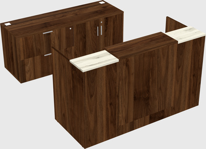 Modular reception desk
