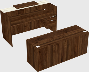 Modular reception desk