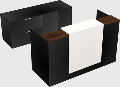 Modular reception desk
