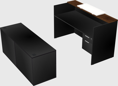 Modular reception desk
