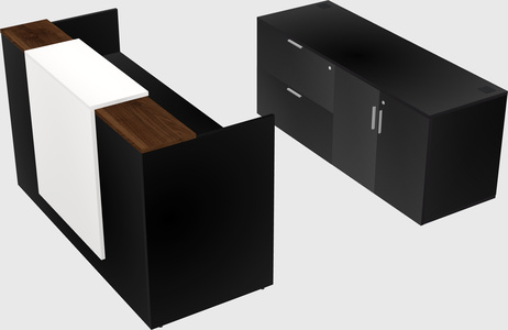 Modular reception desk