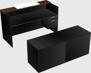 Modular reception desk