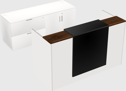 Modular reception desk