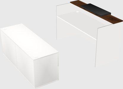 Modular reception desk