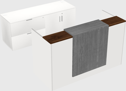 Modular reception desk