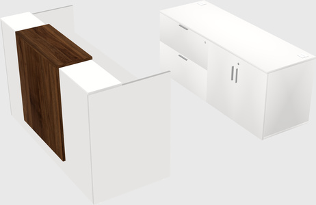 Modular reception desk