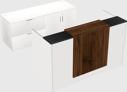 Modular reception desk