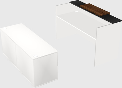 Modular reception desk