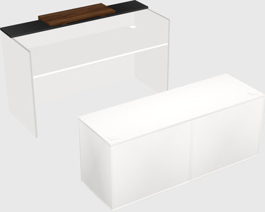 Modular reception desk