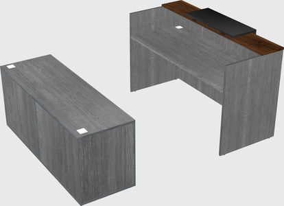 Modular reception desk