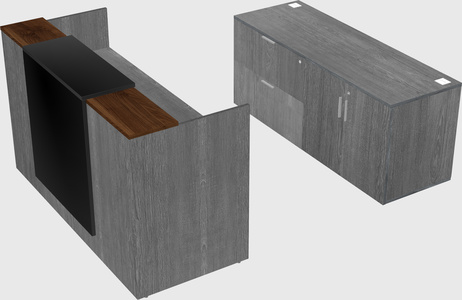 Modular reception desk