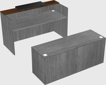Modular reception desk