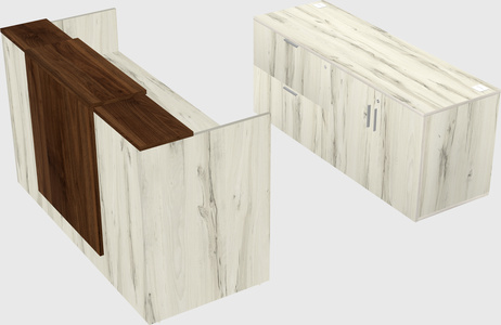 Modular reception desk
