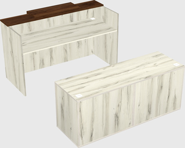 Modular reception desk