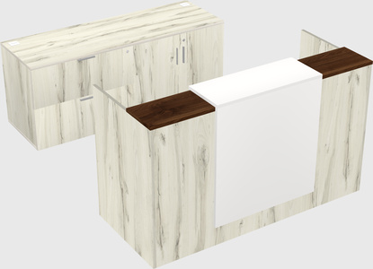 Modular reception desk