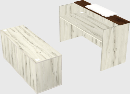 Modular reception desk