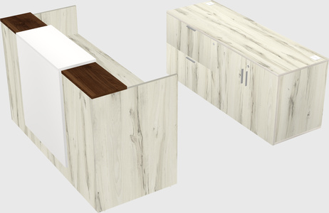 Modular reception desk