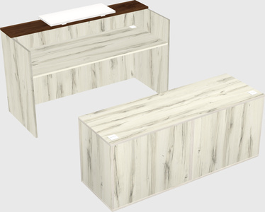 Modular reception desk