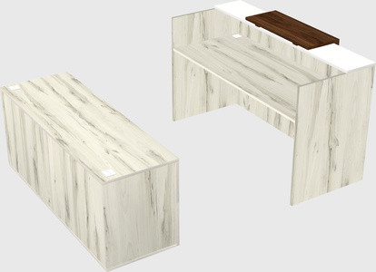 Modular reception desk