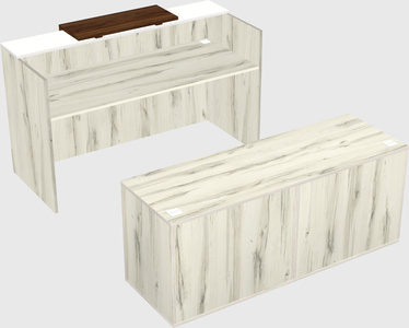 Modular reception desk
