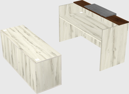 Modular reception desk