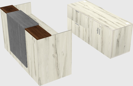 Modular reception desk