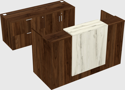 Modular reception desk