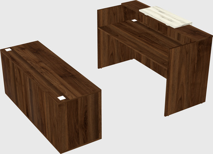 Modular reception desk