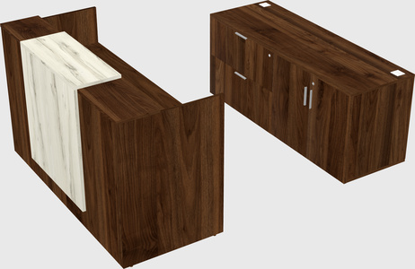 Modular reception desk