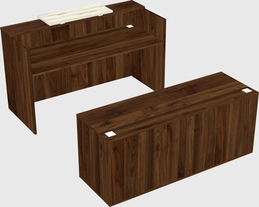 Modular reception desk