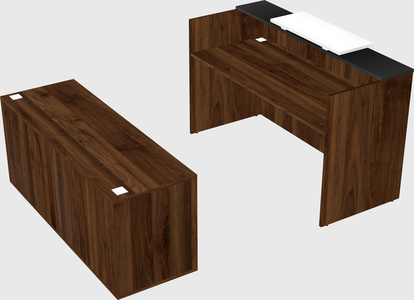 Modular reception desk