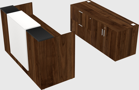 Modular reception desk