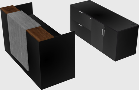 Modular reception desk