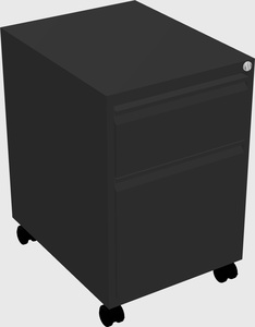 Metal mobile drawers