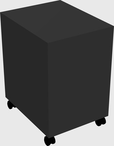 Box/file mobile pedestal