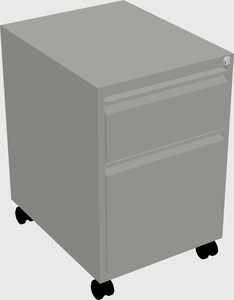 Metal mobile drawers