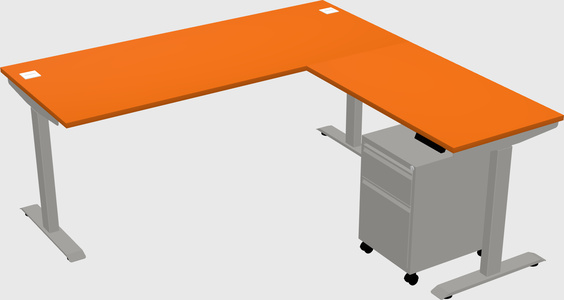 Height-adjustable desk - grade 3