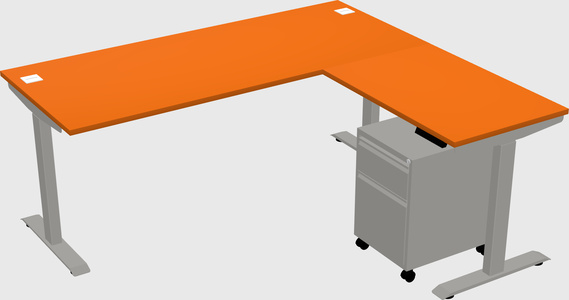 Height-adjustable desk - grade 3