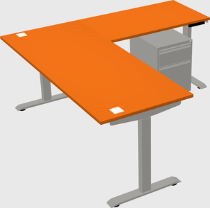 Height-adjustable desk - grade 3