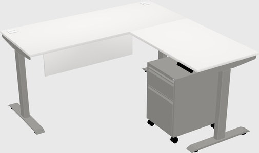 Height-adjustable desk - grade 3