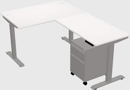 Height-adjustable desk - grade 3
