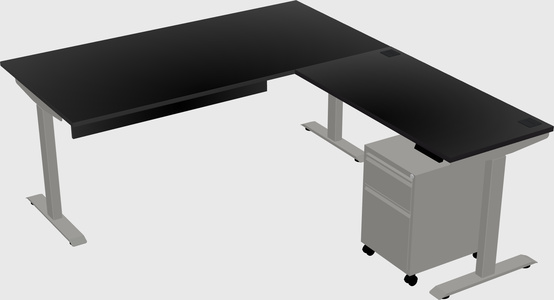 Height-adjustable desk - grade 3