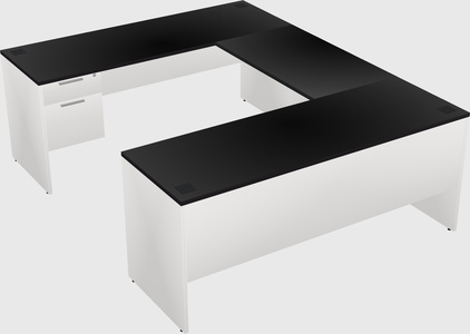 U-shaped na mesa