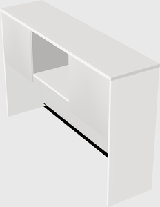 Desk hutch
